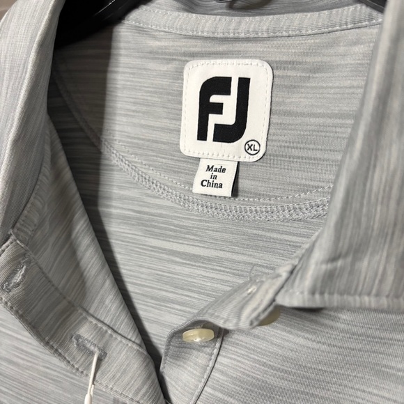 FootJoy Women’s New Space-Dyed Golf Polo Shirt Gray XL - Picture 5 of 12